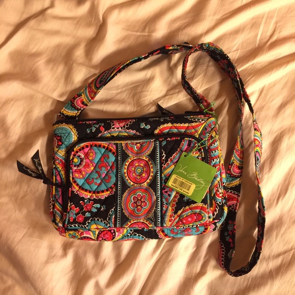 Vera Bradley Little Hipster Rosewood Crossbody Bag - Picture 1 of 3